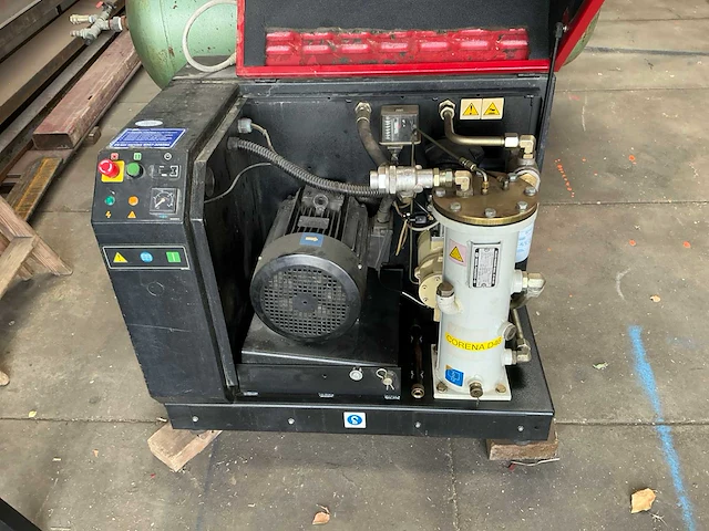 1999 ecoair a10 schroefcompressor - afbeelding 9 van  12
