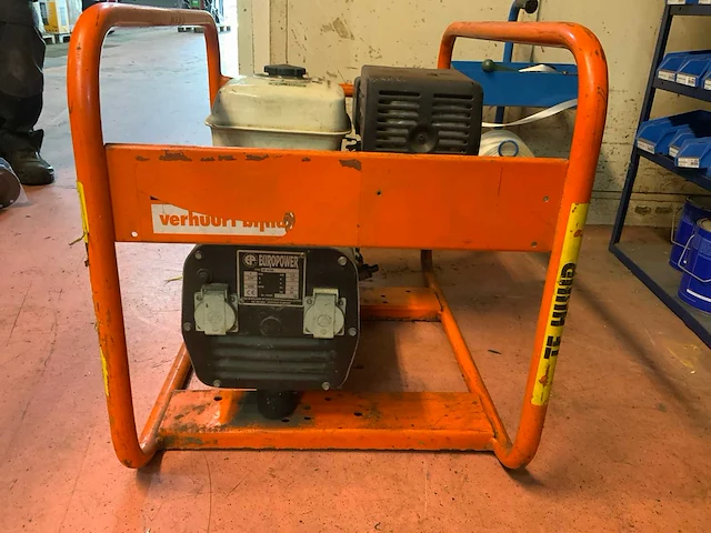 1999 europower ep 4100 noodstroomaggregaat - afbeelding 2 van  3