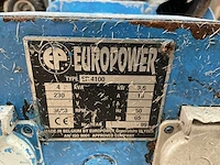 1999 europower ep4100 stroomgenerator - afbeelding 6 van  6