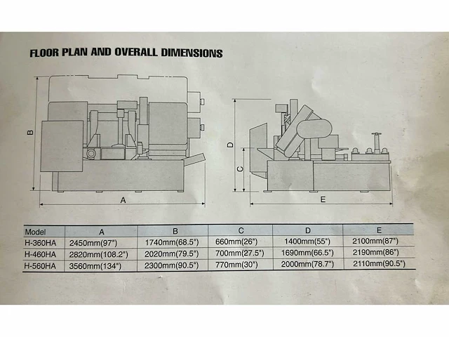 1999 everising h-360ha overige zaagmachines - afbeelding 8 van  17