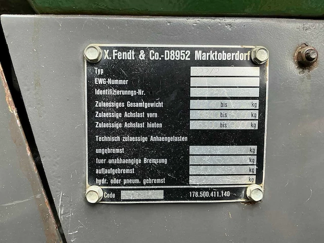 1999 fendt favorit 822 turboshift vierwielaangedreven landbouwtractor - afbeelding 37 van  42