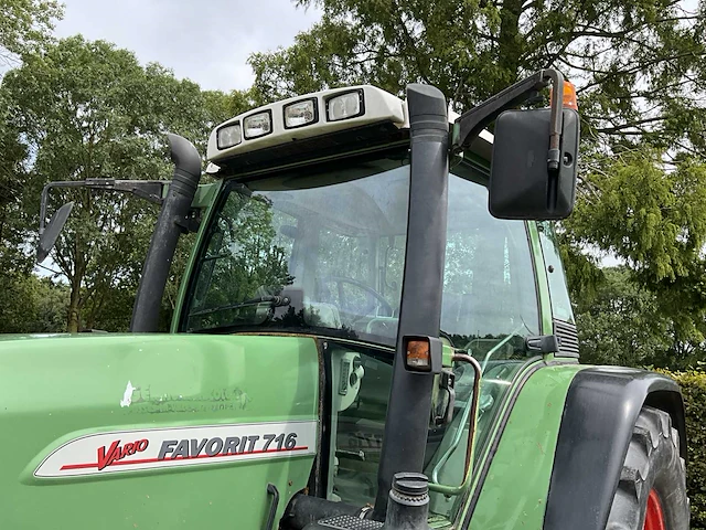 1999 fendt vario favorit 716 vierwielaangedreven landbouwtractor - afbeelding 10 van  37