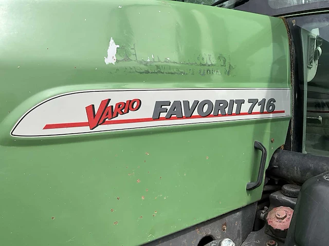 1999 fendt vario favorit 716 vierwielaangedreven landbouwtractor - afbeelding 12 van  37