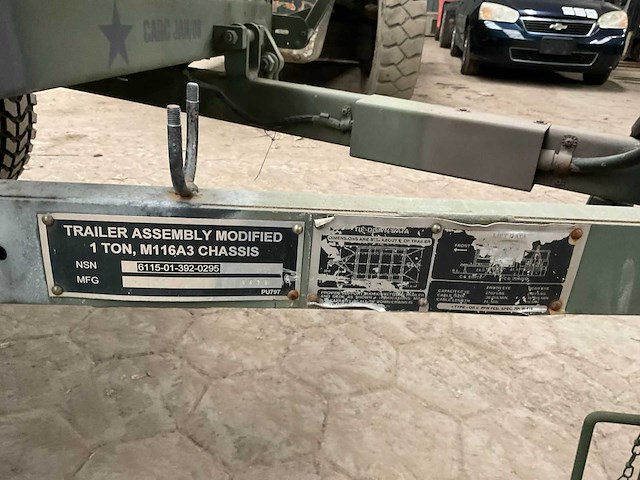 1999 fermont division mep-802a stroomgenerator op aanhangwagen - afbeelding 16 van  16