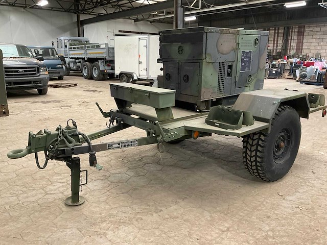 1999 fermont division mep-802a stroomgenerator op aanhangwagen - afbeelding 7 van  16