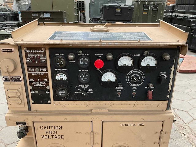 1999 fermont mep-803a stroomgenerator - afbeelding 11 van  12