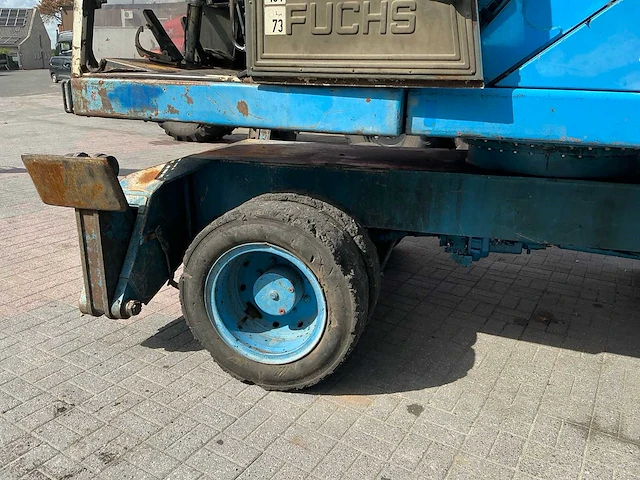 1999 fuchs mhl320 mobiele overslag kraan - afbeelding 4 van  32