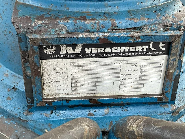 1999 fuchs mhl320 mobiele overslag kraan - afbeelding 17 van  32
