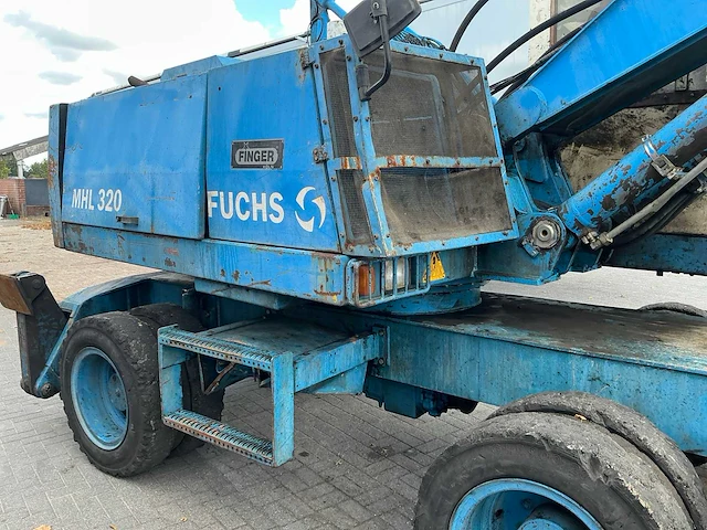 1999 fuchs mhl320 mobiele overslag kraan - afbeelding 20 van  32