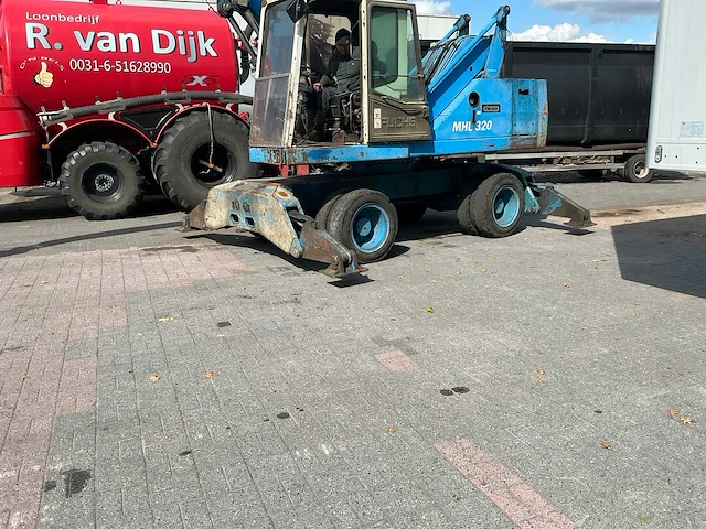 1999 fuchs mhl320 mobiele overslag kraan - afbeelding 24 van  32