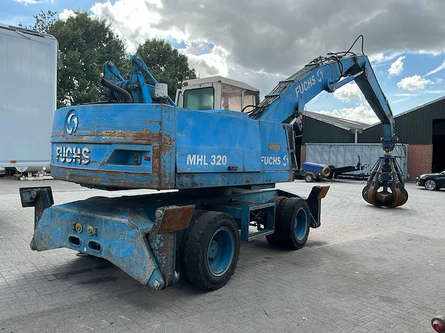 1999 fuchs mhl320 mobiele overslag kraan - afbeelding 27 van  32
