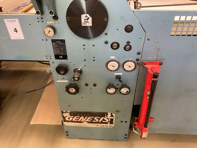 1999 gbc genesis 8332 lamineermachine - afbeelding 14 van  22