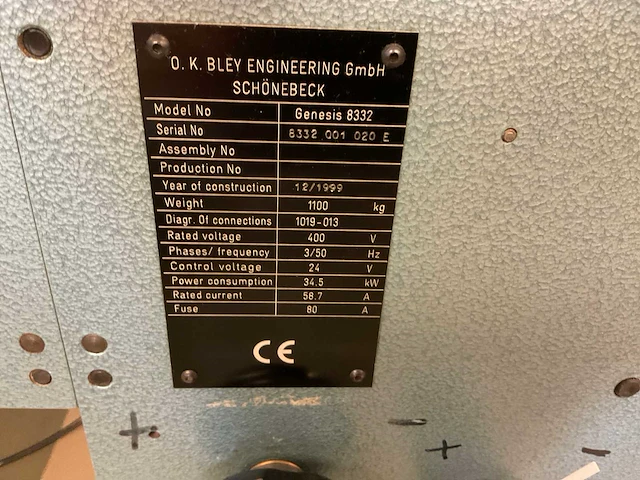 1999 gbc genesis 8332 lamineermachine - afbeelding 21 van  22