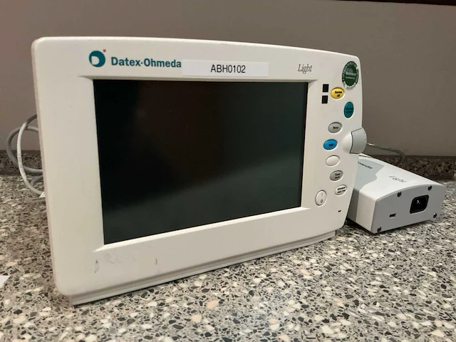 1999 ge datex ohmeda light bewakingsmonitor - afbeelding 1 van  6
