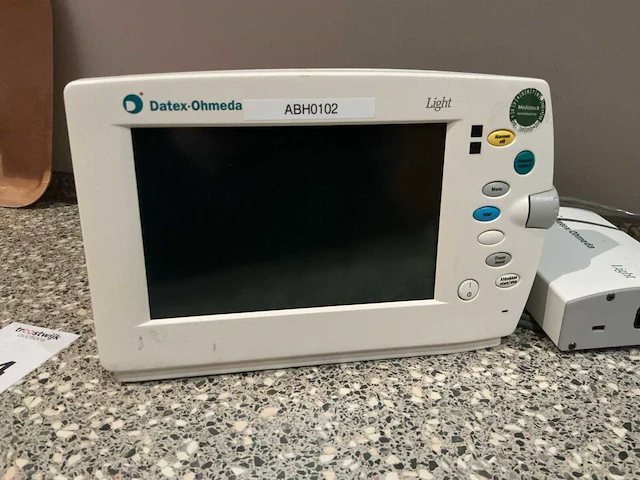 1999 ge datex ohmeda light bewakingsmonitor - afbeelding 2 van  6