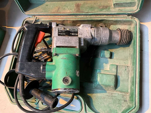 1999 hitachi dh 25v boorhamer - afbeelding 3 van  4