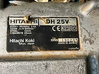 1999 hitachi dh 25v boorhamer - afbeelding 4 van  4