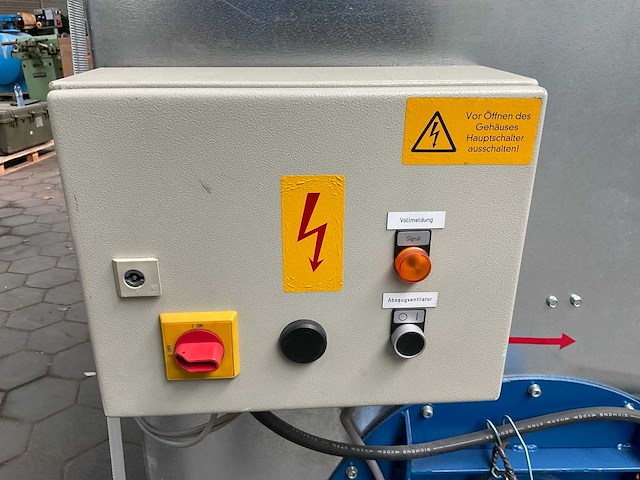 1999 höcker polytechnik ea250 vacuüm ontstoffer apparaat - afbeelding 10 van  11