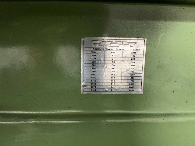 1999 huvema hu30 kolomboormachine - afbeelding 7 van  7