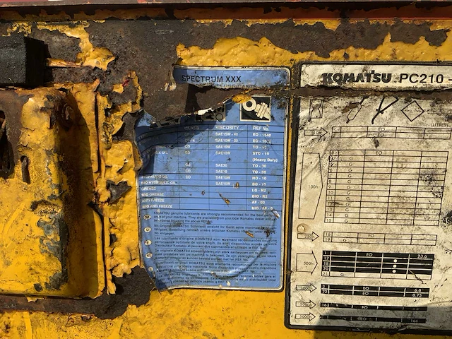 1999 komatsu pc210lc-6k rupsgraafmachine - afbeelding 80 van  81