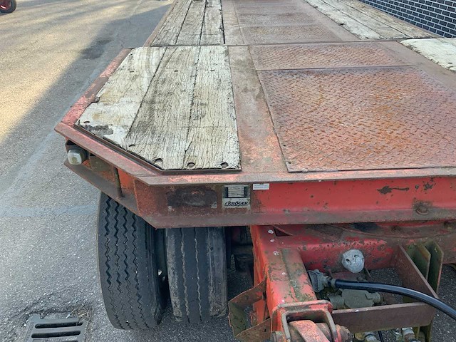 1999 kröger nutzfahrzeuge 3-assige oprijwagen - afbeelding 4 van  31