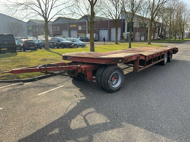 1999 kröger nutzfahrzeuge 3-assige oprijwagen - afbeelding 1 van  31