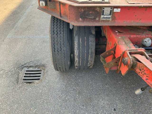 1999 kröger nutzfahrzeuge 3-assige oprijwagen - afbeelding 30 van  31