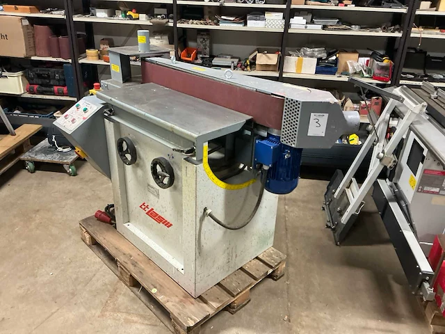 1999 lasm lvo 120 oscilerende kantenschuurmachine - afbeelding 3 van  6