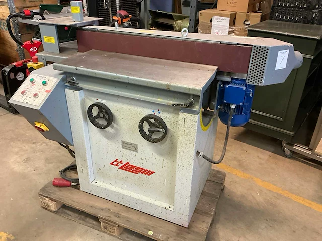 1999 lasm lvo120 oscilerende bandschuurmachine - afbeelding 1 van  6