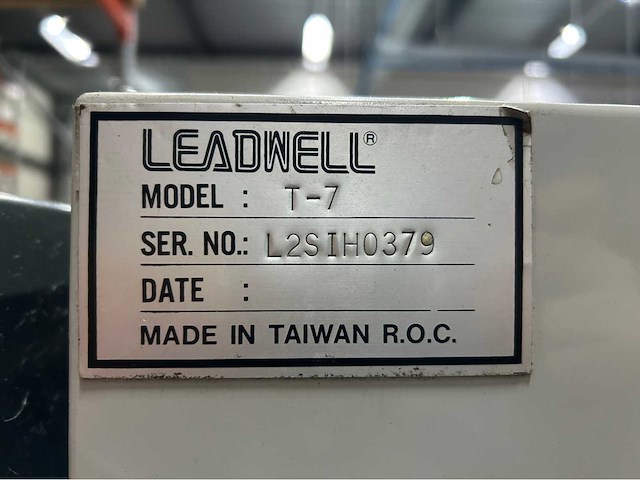 1999 leadwell t7 cnc-draaibank - afbeelding 8 van  16