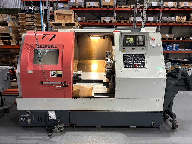 1999 leadwell t7 cnc-draaibank - afbeelding 9 van  16