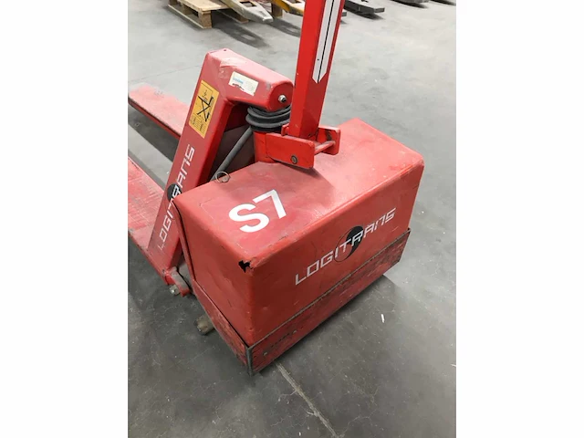 1999 logitrans ehl 1000/3 elektrische palletwagen - afbeelding 6 van  7