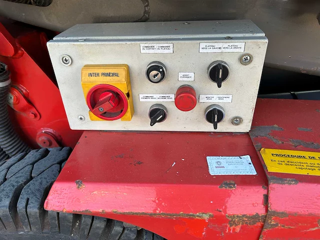 1999 manitou d80er knikarm hoogwerker - afbeelding 6 van  20