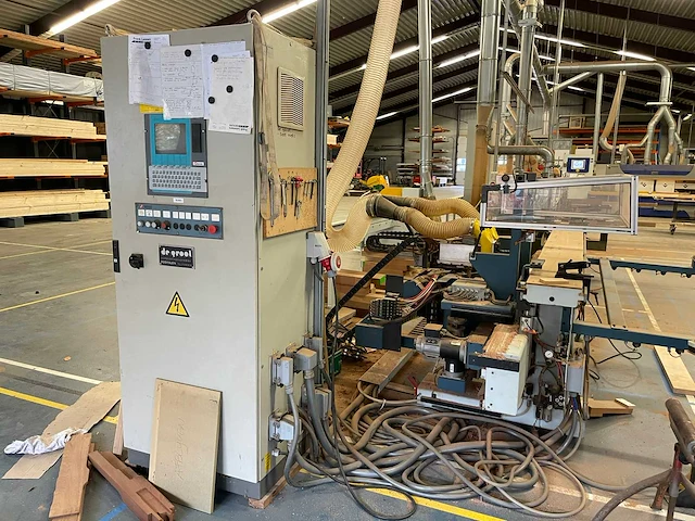 1999 masterwood tek2004f cnc houtfrees - afbeelding 4 van  9