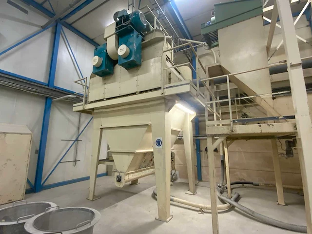 1999 matam e4s 4000 liter paddlemeng- en zak- en bigbagvulinstallatie - afbeelding 21 van  22