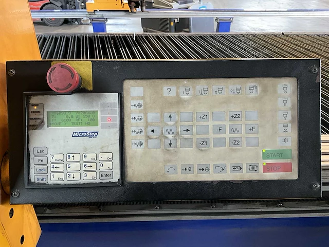 1999 microstep combicut 6001.25 plasmasnijmachine - afbeelding 3 van  51