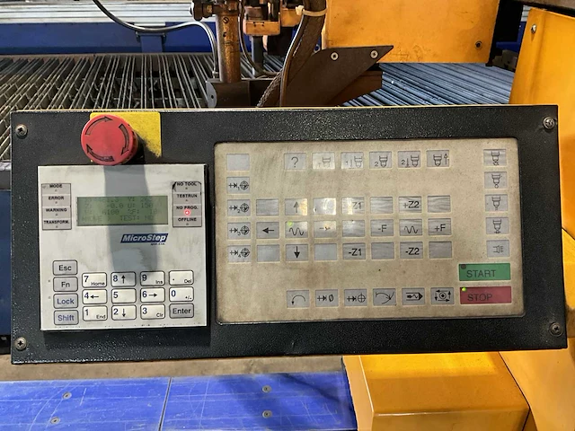 1999 microstep combicut 6001.25 plasmasnijmachine - afbeelding 4 van  51