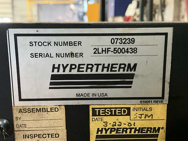 1999 microstep combicut 6001.25 plasmasnijmachine - afbeelding 46 van  51