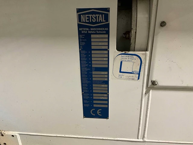 1999 netstal dj600-110 spuitgietmachine - afbeelding 2 van  10