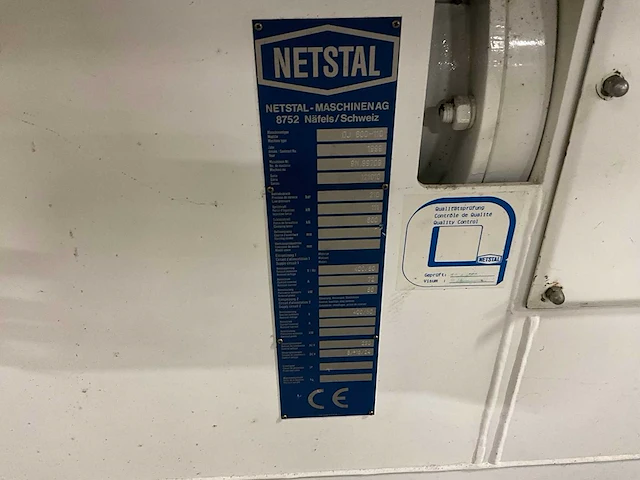 1999 netstal dj600-110 spuitgietmachine - afbeelding 9 van  17