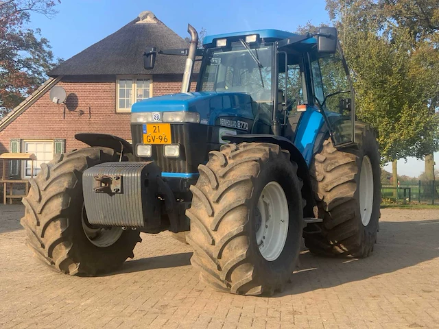 1999 new holland 8770 vierwielaangedreven landbouwtractor - afbeelding 39 van  39