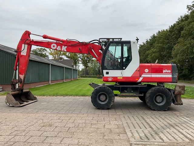 1999 o&k mh plus banden graafmachine - afbeelding 12 van  39