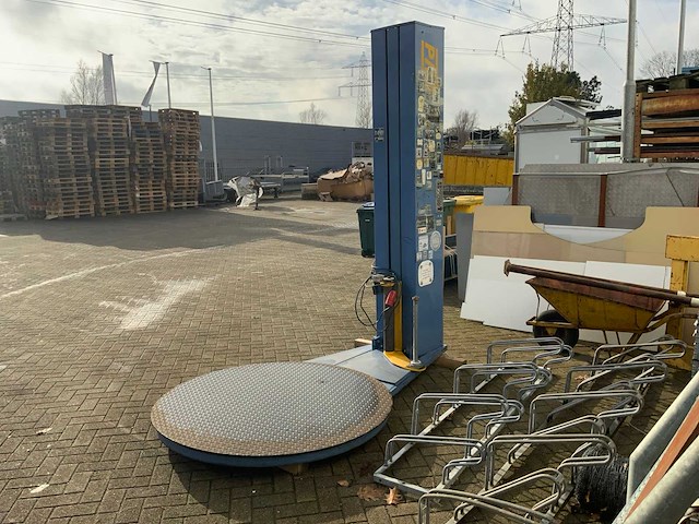 1999 pme rekfix pm e palletfoliewikkelaar - afbeelding 1 van  3