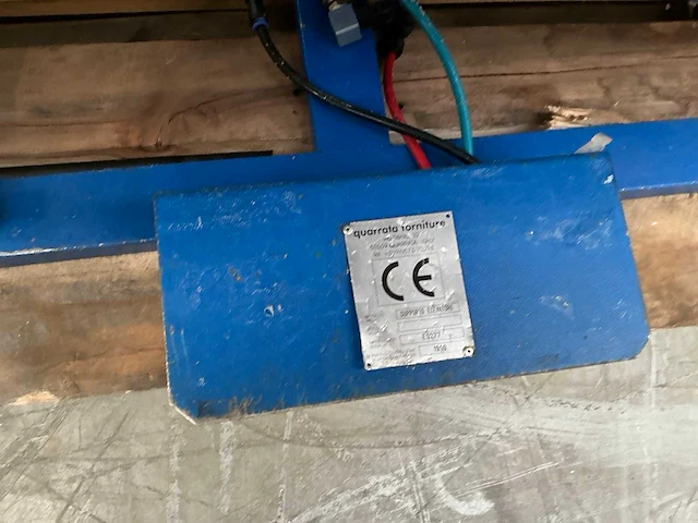 1999 quarrate supporto elevatore pneumatische schaarheftafel - afbeelding 5 van  10
