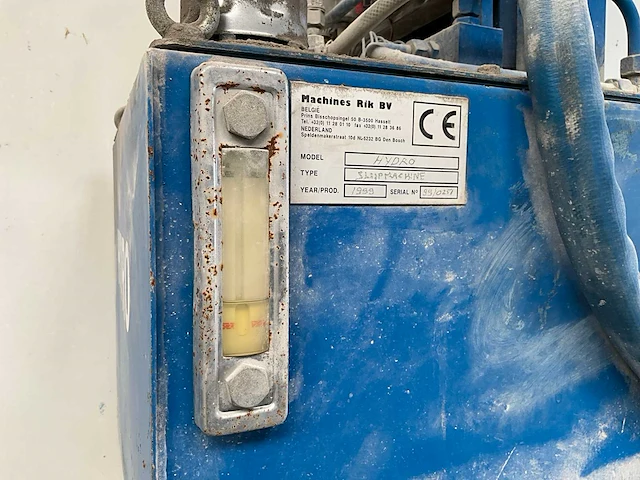 1999 rik hydro hydraulische slijpmachine - afbeelding 4 van  6