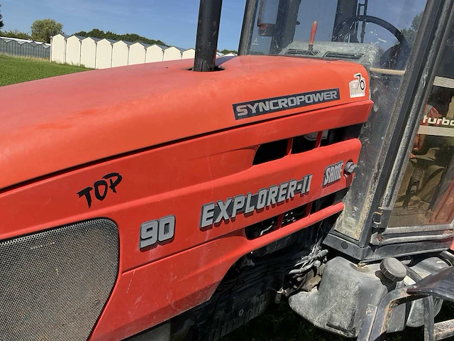 1999 same explorer-ii 90 vierwielaangedreven landbouwtractor - afbeelding 2 van  34