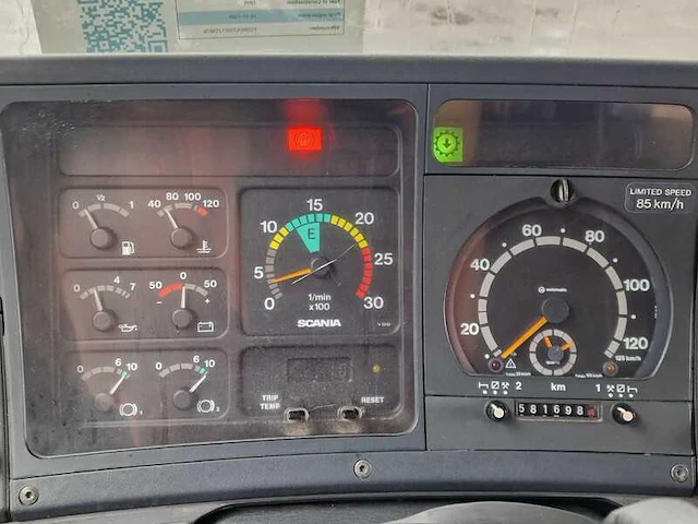 1999 scania r124-420 haakarm vrachtwagen - afbeelding 6 van  27