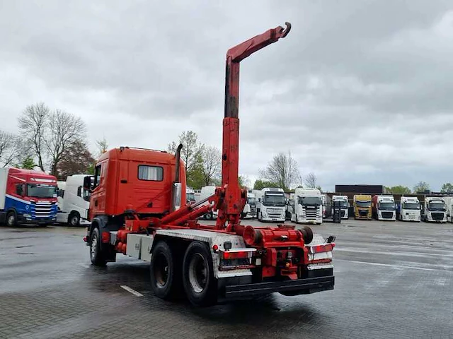 1999 scania r124-420 haakarm vrachtwagen - afbeelding 22 van  27