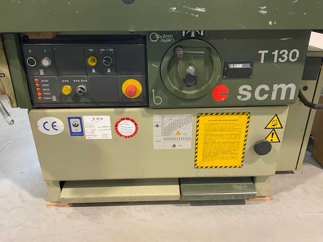 1999 scm t 130 n tafelfreesmachine - afbeelding 14 van  16