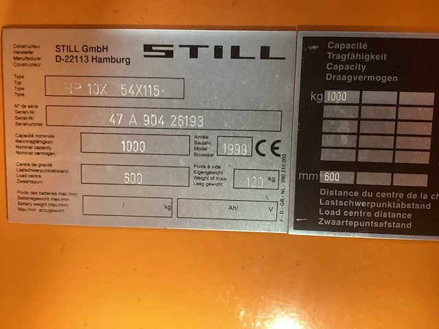 1999 still hp 10x 54x115 stapelaar - afbeelding 5 van  5